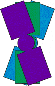 Blank coozie or coozie unsewn can